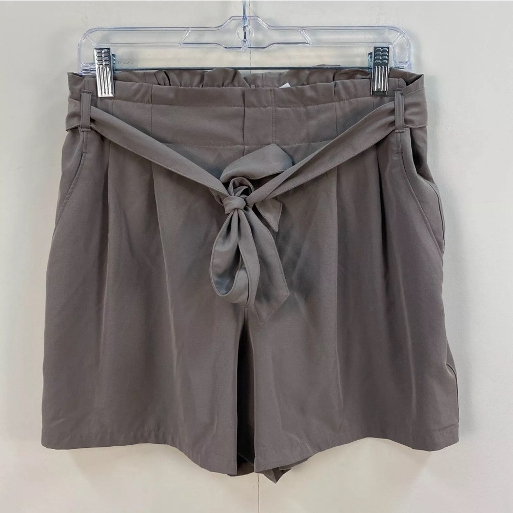 RBX Active Stretch Skort w/Side Pockets Tie Sash Hidden Pocket-Interior Shorts L